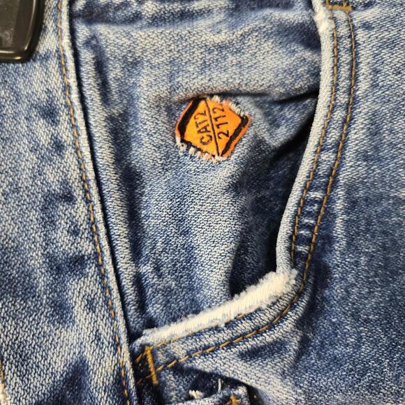 Wrangler 13 Original Flame Resistant CAT2 2112 Jeans Straight Leg 31 X 34 - Picture 5 of 8